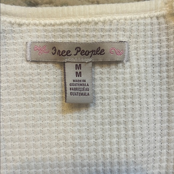 Free People Santa Clara Thermal V Neck Top - Picture 3 of 5